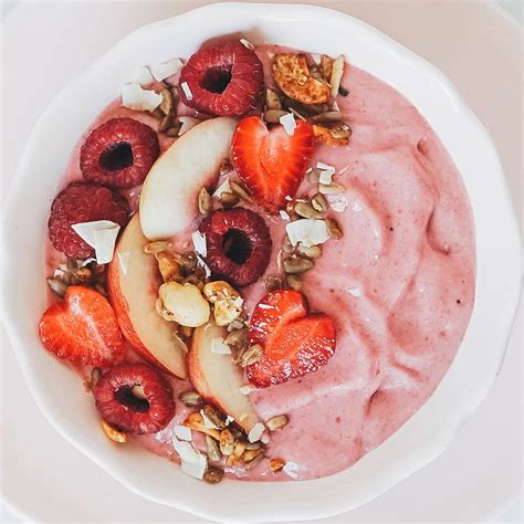 Pink Smoothie Bowl Chloe Ting Recipes