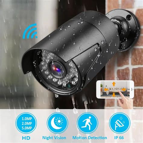 1 MP 2MP 5MP Cámara impermeable al aire libre seguridad del hogar con