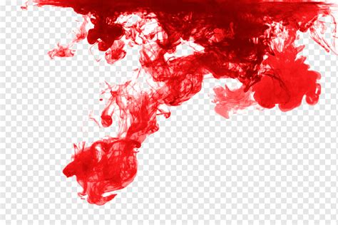 Free Blood Red Smoke PNG Image