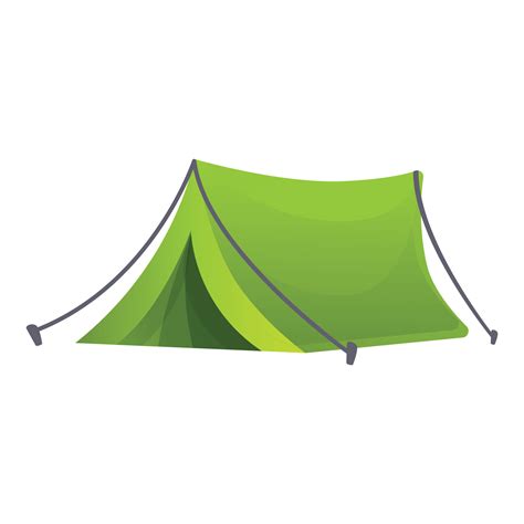 Eco Camping Tent Icon Cartoon Style 14225023 Vector Art At Vecteezy