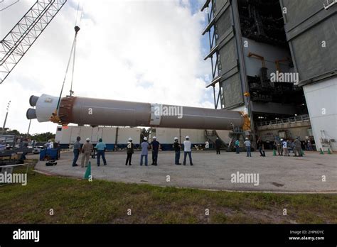 United Launch Alliance Team Members Monitor The Progress As The