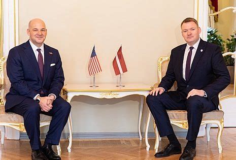 U S Embassy Riga On Twitter Ambassador Robinson Met With Saeima