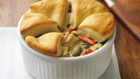 Chicken Pot Pie with Biscuits recipe from Pillsbury.com