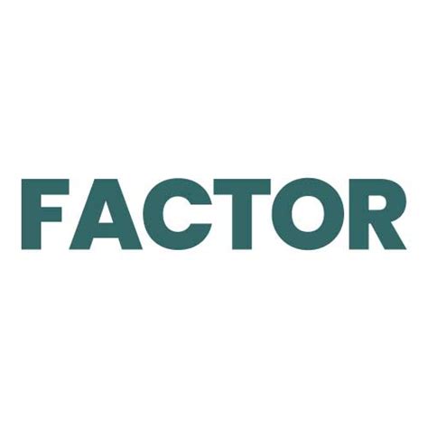 Factor Logo Vector - (.Ai .PNG .SVG .EPS Free Download) VectorSeek