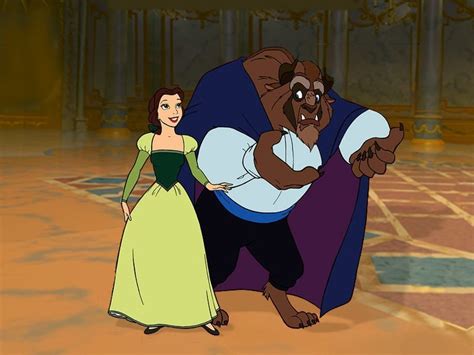 Belle and The Beast - Disney Couples Wallpaper (10608525) - Fanpop