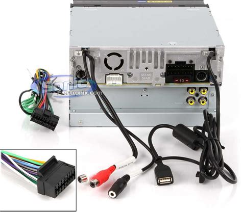 Simplified Wiring Diagram For The Sony Xav Ax5500