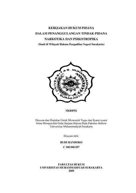 C Tugas Kebijakan Hukum Pidana Dalam Penanggulangan Tindak