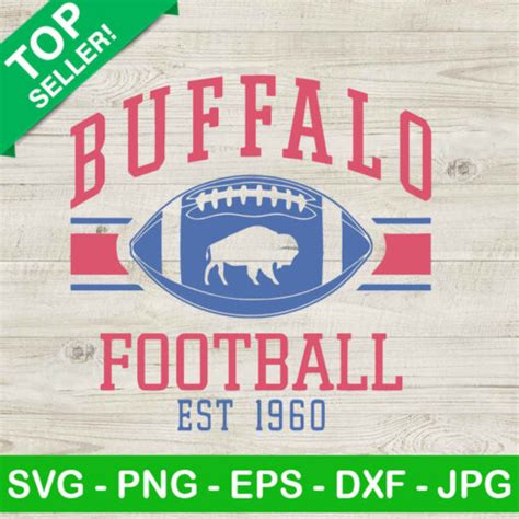 Buffalo Bills Football Est 1960 SVG, Buffalo Bills Football Logo SVG ...