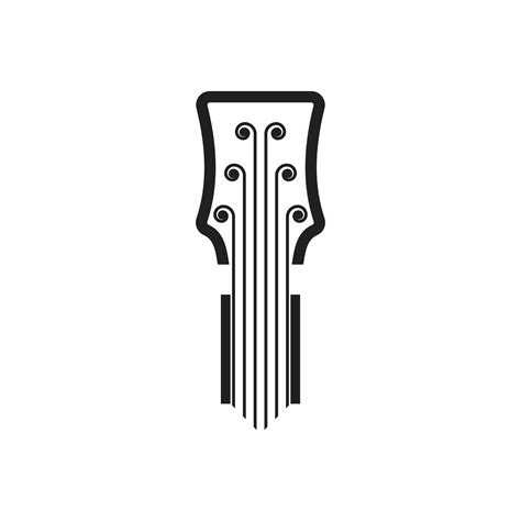 Guitar Logo Design Icon And Symbol Vector 16961632 Vector Art At Vecteezy