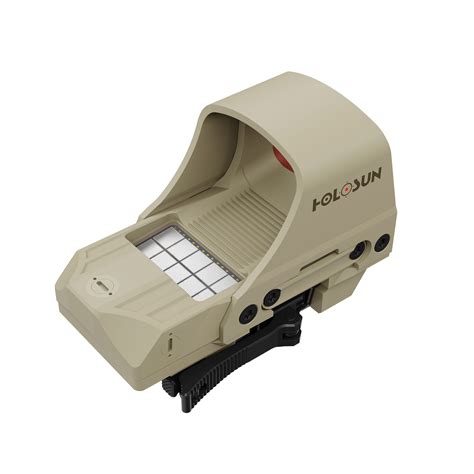 Holosun HS510C FDE Open Reflex Red Dot Sight Switchable 2MOA Dot