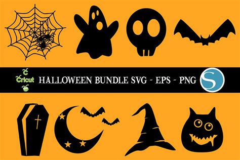 Halloween Bundle for Cricut and Silhoue Graphic by AcostaGraphicS ...