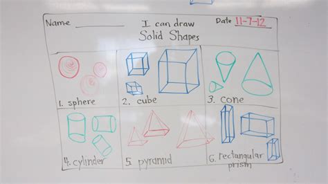 The Ricker Report: Solid Shapes