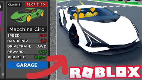 Buying The New Limited Macchina Ciro In Roblox Car Dealership Tycoon