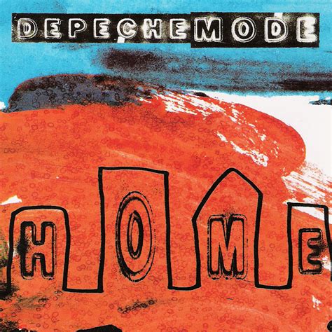 Carátula Frontal de Depeche Mode Home Cd Single Portada