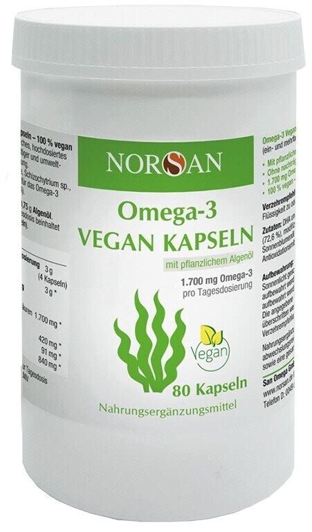 Norsan Omega Vegan Kapseln Stk Ab Preisvergleich Bei