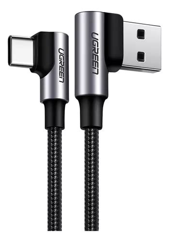 Cabo De Dados Ugreen Usb 2 0 Angular P Tipo C Angular 2m Parcelamento