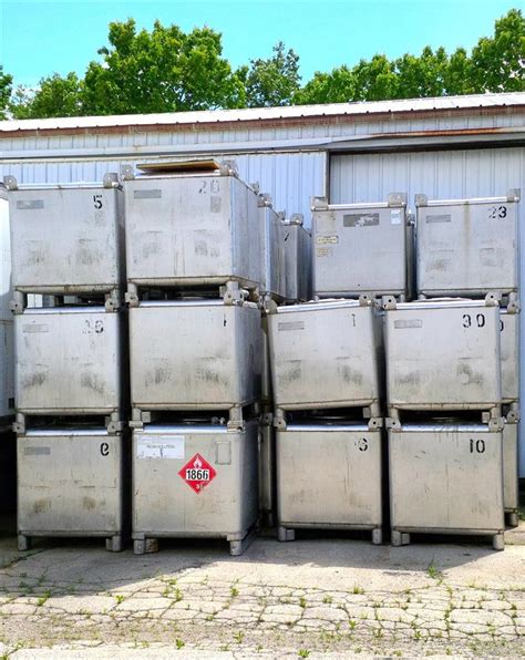 350 Gallon IBC Stainless Steel Totes | Totes