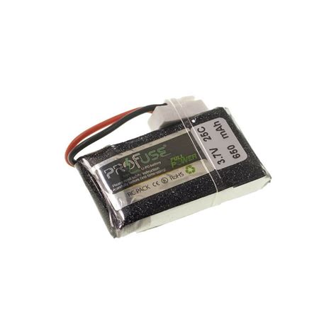 3 7V Lipo Batarya 650mAh 25C Lipo Pil