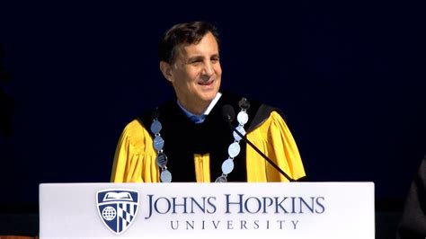 President Ronald J Daniels Speaks At Johns Hopkins Universitys 2023