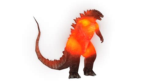 Burning Godzilla 2014 Render By The493darkrai On Deviantart