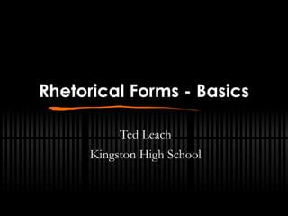Rhetorical Forms | PPT