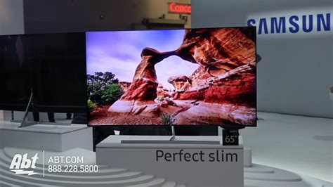 Samsung Slimmest Suhd Tv With Quantum Dot Abt Ces Youtube