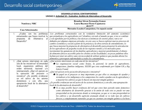 Uni Act Ana Alt Des Actividad Desarrollo Social Contempor Neo