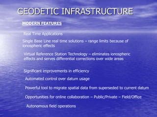 Geodetic Infrastructureuyiyjtyjthnrtyr6utyhjrtghsrey Ppt