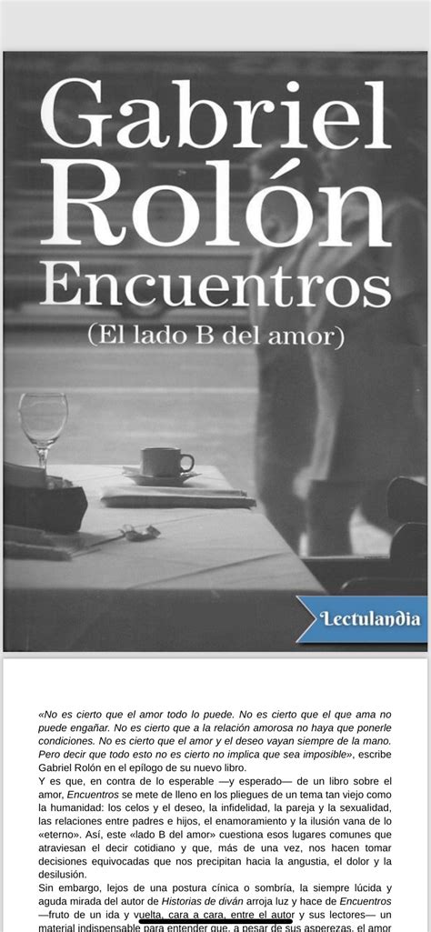 Gabriel Rolon Libros El Lado B Del Amor