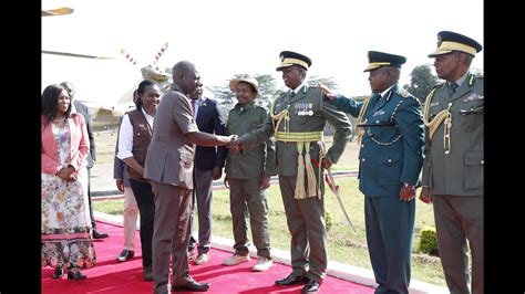 Live Ruto Presides Over Kfs Pass Out Parade Youtube