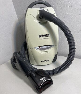 Kenmore Canister Vacuum Progressive True Hepa White W Hose