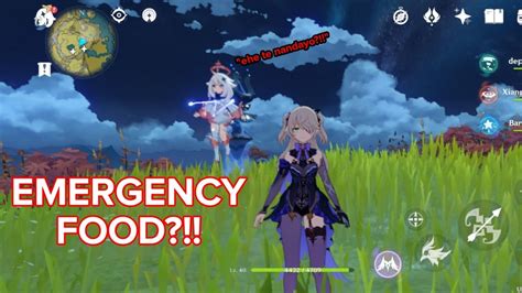 How To Summon Emergency Food Paimon Genshin Impact Youtube