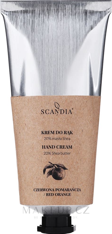 Scandia Cosmetics Hand Cream Shea Orange Kr M Na Ruce Pomeran