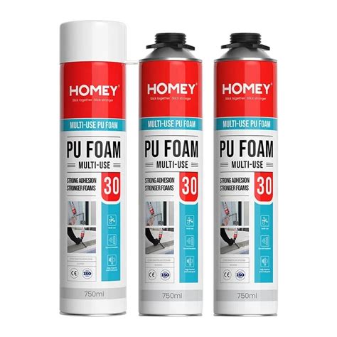 HOMEY Premium Quality Window Door Frames Pu Spray Foam Insulation