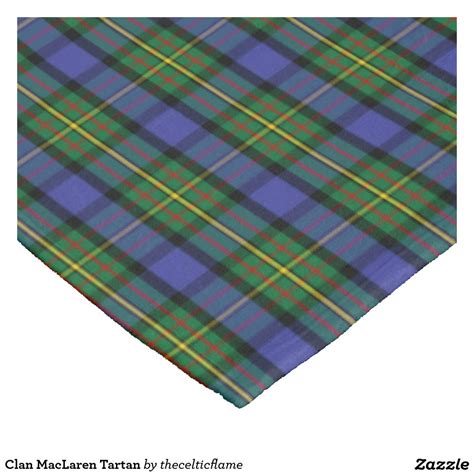 Clan Maclaren Tartan Fleece Blanket Zazzle Fleece Blanket Maclaren