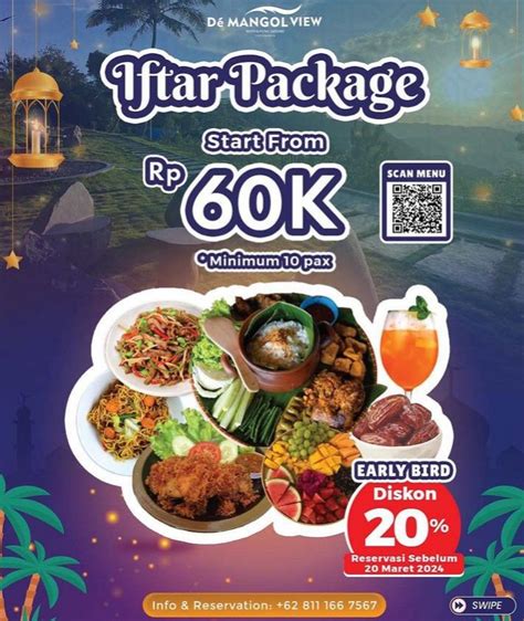 Promo Bukber Ramadan 2024 Di Restoran Jogja Mulai Rp37 Ribu