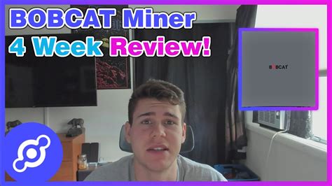 Bobcat Helium Miner Week Review Getting Better Youtube