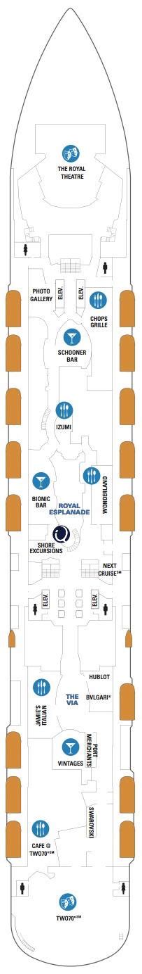 Quantum of the Seas Deck Plans