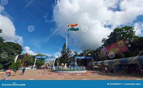 Indian Flag Flying editorial photo. Image of flag, indian - 255589941