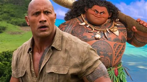 Moana Dwayne Johnson Confirms Disneys Live Action Remake Is His Next