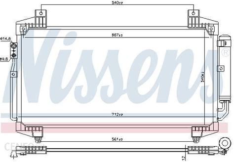 Nissens Skraplacz Klimatyzacji 940936 Opinie I Ceny Na Ceneo Pl