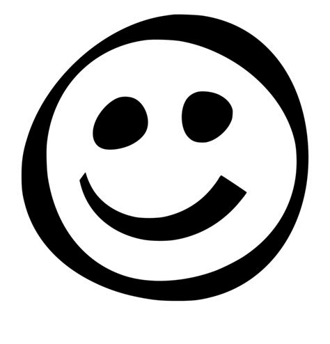 Free Smiley Emoji Black And White, Download Free Smiley Emoji Black And White png images, Free ...