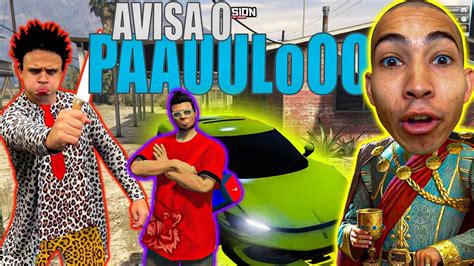 Encontrei Um Inscrito E Mandei Um Recado Para O Paulo Pl Nio No Gta Rp