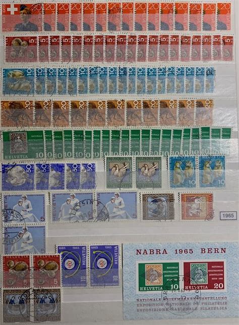 Timbres Suisses 1965 Kaufen Auf Ricardo