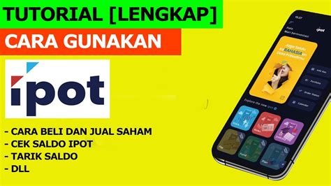 Tutorial Lengkap Gunakan Aplikasi Ipot Cara Beli Saham Di Sekuritas