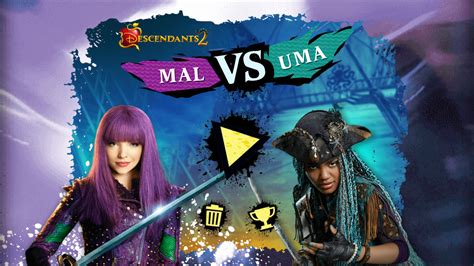 Descendants 2 Mal Vs Uma Html5 Running Game