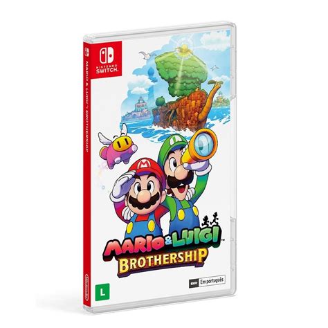 Jogo Mario E Luigi - Jogo Mario & Luigi Brothership | KaBuM!