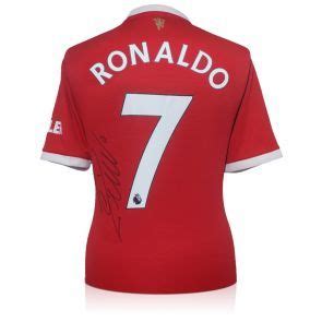 Cristiano Ronaldo Signed Shirts | Exclusive Memorabilia | Cristiano ...