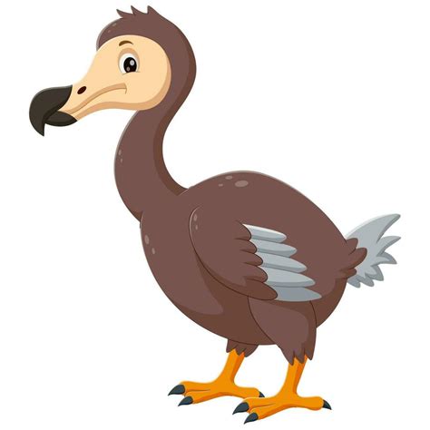 Cartoon dodo bird. Vector illustration 26756319 Vector Art at Vecteezy