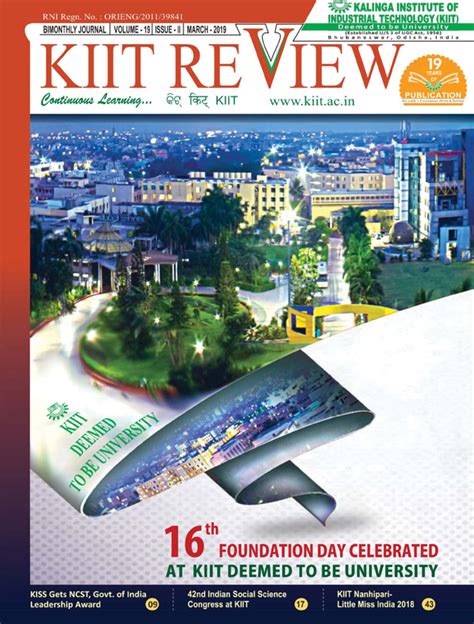 KIIT Review | KIIT University News & Events